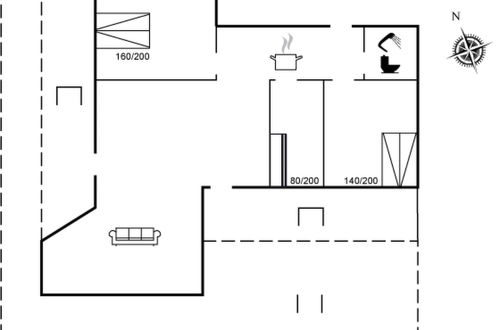 Foto 26 - Casa con 3 camere da letto a Løkken con terrazza