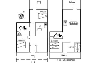 Foto 2 - Casa de 4 quartos em Hasle com terraço