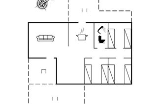 Foto 2 - Casa de 3 quartos em Aakirkeby com terraço