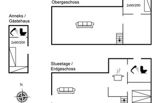 Foto 2 - Casa de 2 quartos em Løkken com terraço