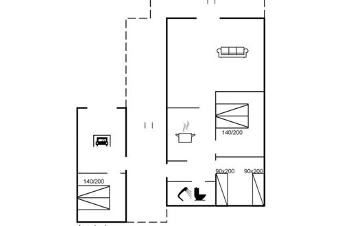 Foto 20 - Casa con 2 camere da letto a Løkken con terrazza