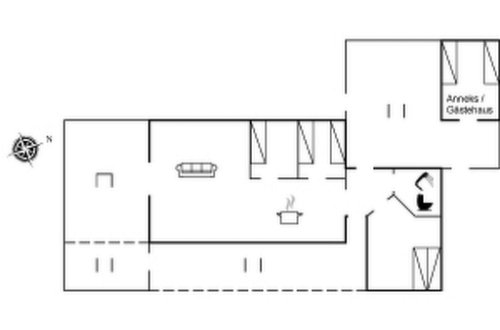 Foto 25 - Casa de 3 habitaciones en Løkken con terraza