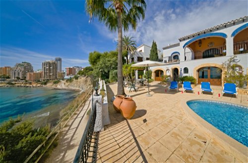 Foto 4 - Casa de 4 habitaciones en Calpe con piscina privada y vistas al mar