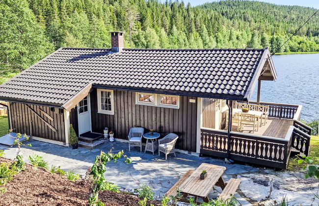 Haus mit 4 Schlafzimmern in Lyngdal mit garten und terrasse - Foto 1
