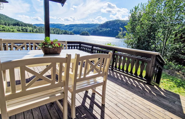 Haus mit 4 Schlafzimmern in Lyngdal mit garten und terrasse - Foto 25