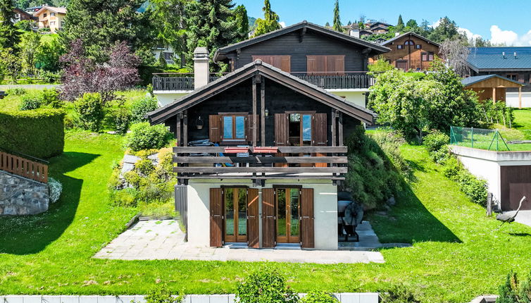 Foto 1 - Casa de 2 quartos em Nendaz com jardim e vista para a montanha