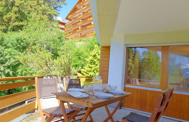 Apartamento de 3 quartos em Crans-Montana com piscina e terraço - Foto 27