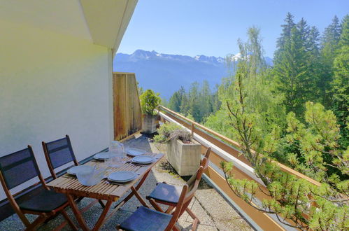 Foto 1 - Apartamento de 2 quartos em Crans-Montana com piscina e vista para a montanha