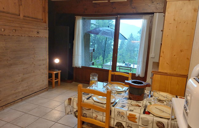 Appartamento con 1 camera da letto a Saint-Gervais-les-Bains con giardino e terrazza - Foto 3