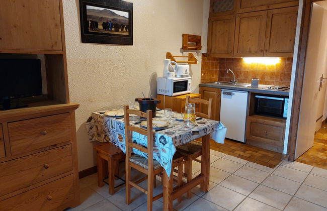 Appartamento con 1 camera da letto a Saint-Gervais-les-Bains con giardino e terrazza - Foto 8