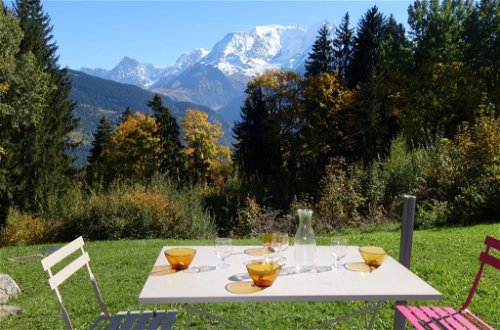 Foto 1 - Apartamento en Saint-Gervais-les-Bains con terraza y vistas a la montaña