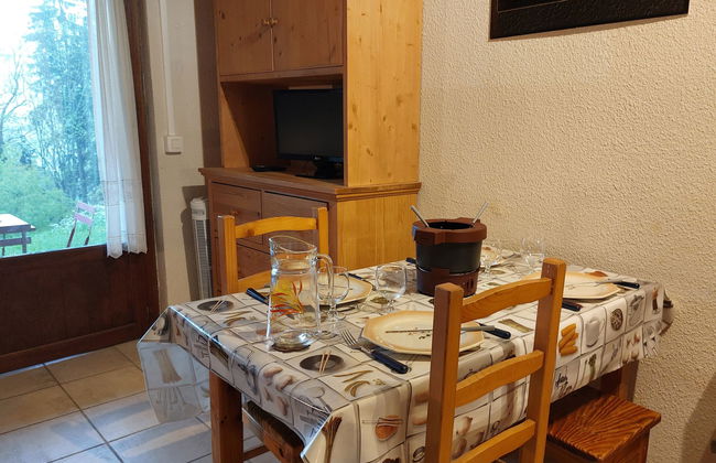 Appartamento con 1 camera da letto a Saint-Gervais-les-Bains con giardino e terrazza - Foto 6