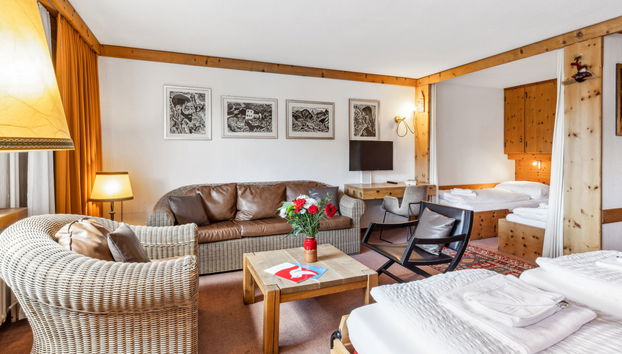 Appartamento con 2 camere da letto a Davos con piscina e sauna - Foto 5