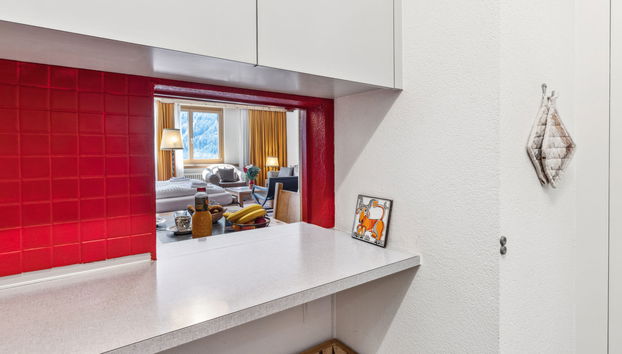 Appartamento con 2 camere da letto a Davos con piscina e sauna - Foto 3