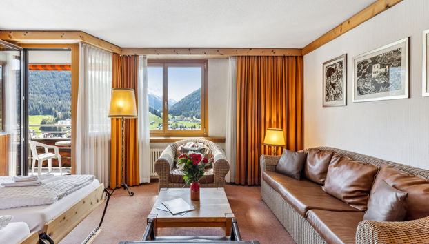 Appartamento con 2 camere da letto a Davos con piscina e sauna - Foto 2