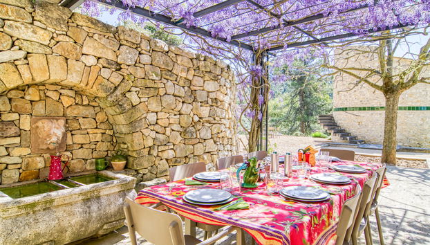 Casa de 6 quartos em Grambois com piscina privada e jardim - Foto 5