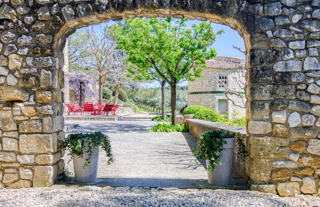 Casa de 6 quartos em Grambois com piscina privada e jardim - Foto 60
