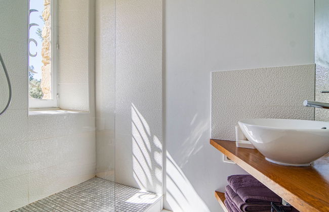 Casa de 6 quartos em Grambois com piscina privada e jardim - Foto 38