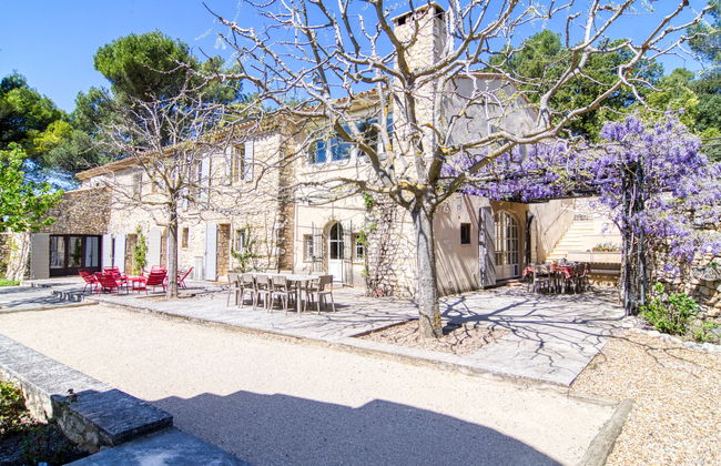 Casa de 6 quartos em Grambois com piscina privada e jardim - Foto 58