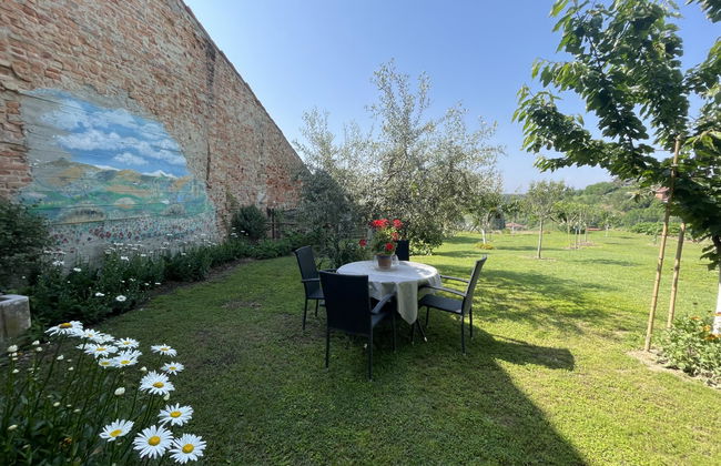 Apartamento de 1 quarto em Montechiaro d'Asti com jardim e terraço - Foto 20