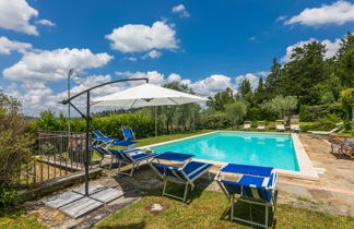 Foto 2 - Casa con 2 camere da letto a Greve in Chianti con piscina e giardino