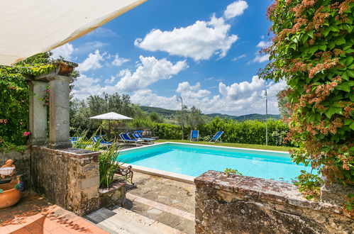 Foto 52 - Casa de 2 habitaciones en Greve in Chianti con piscina y jardín