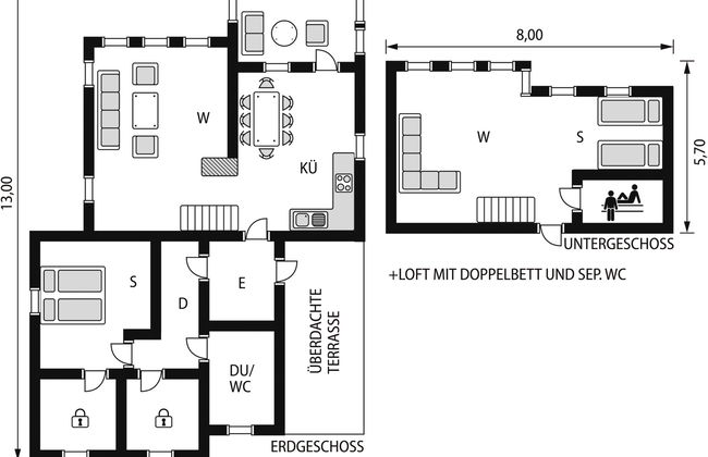 Casa de 3 quartos em Vassenden com jardim e terraço - Foto 27