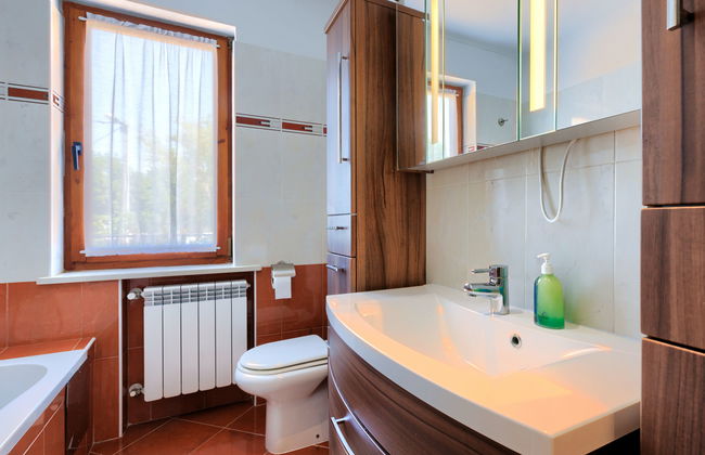 Apartamento de 4 quartos em Labin com piscina privada e jardim - Foto 46