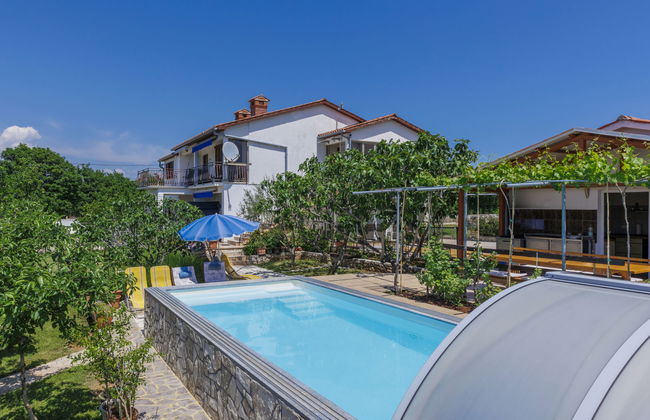 Apartamento de 4 quartos em Labin com piscina privada e jardim - Foto 1