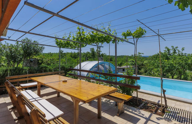 Apartamento de 4 quartos em Labin com piscina privada e jardim - Foto 25