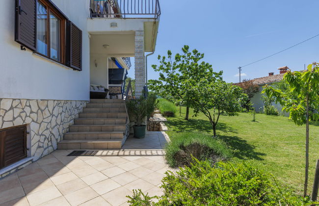 Apartamento de 4 quartos em Labin com piscina privada e jardim - Foto 10