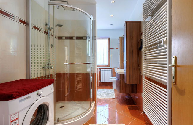 Apartamento de 4 quartos em Labin com piscina privada e jardim - Foto 42