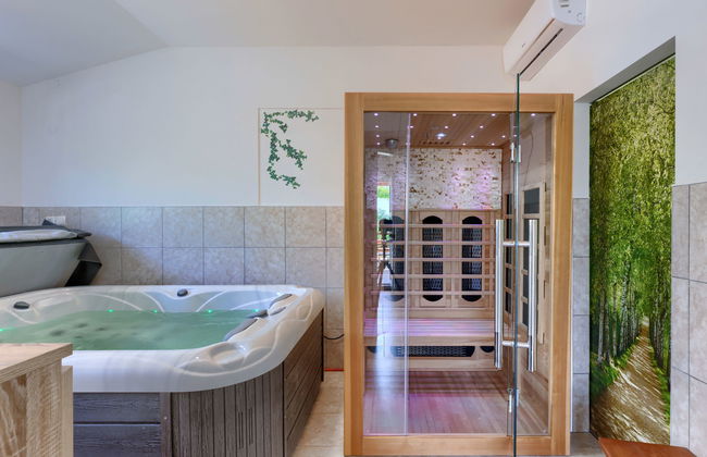 Apartamento de 4 quartos em Labin com piscina privada e jardim - Foto 48