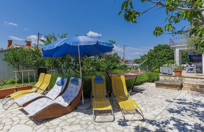 Apartamento de 4 quartos em Labin com piscina privada e jardim - Foto 27