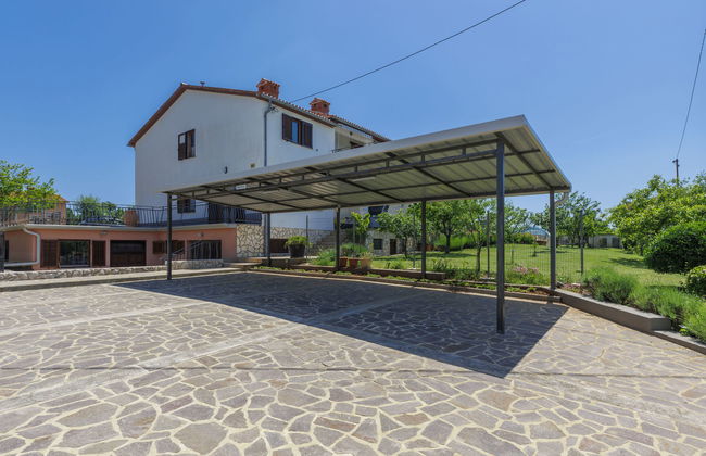 Apartamento de 4 quartos em Labin com piscina privada e jardim - Foto 31