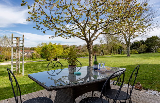 Casa de 2 quartos em Fontaine-Henry com jardim e terraço - Foto 8