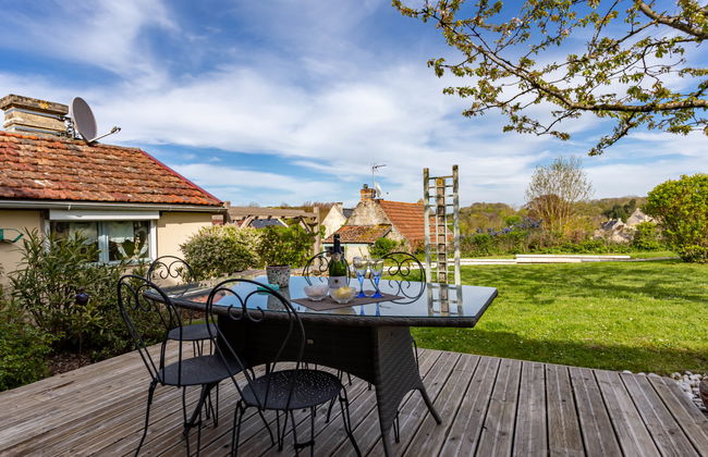 Casa de 2 quartos em Fontaine-Henry com jardim e terraço - Foto 2