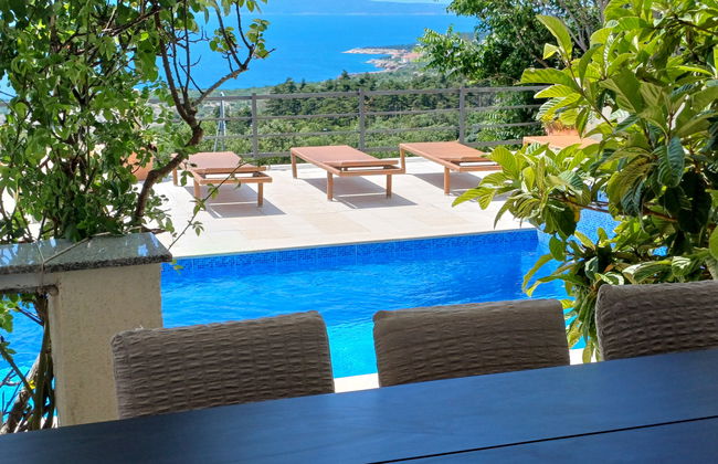 Casa de 8 quartos em Novi Vinodolski com piscina privada e terraço - Foto 21