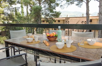 Foto 1 - Apartamento de 2 quartos em Saint-Cyr-sur-Mer com jardim e terraço