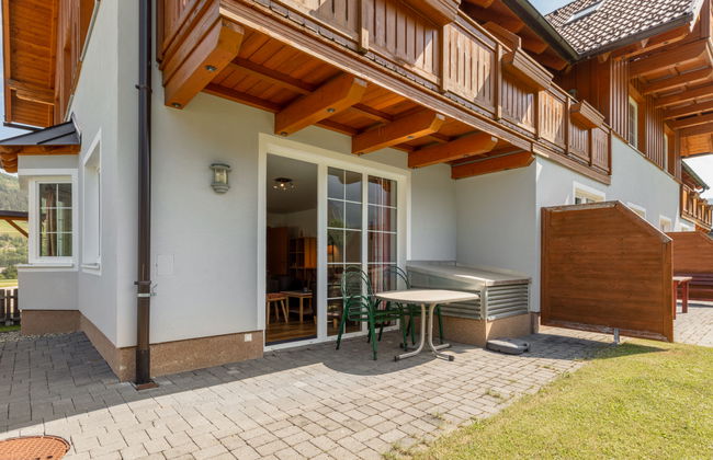 Apartamento de 2 quartos em Sankt Margarethen im Lungau com jardim e terraço - Foto 9