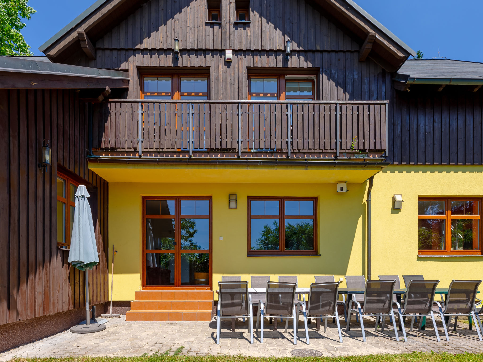 Photo 31 - Maison de 6 chambres à Albrechtice v Jizerských horách avec piscine privée et vues sur la montagne