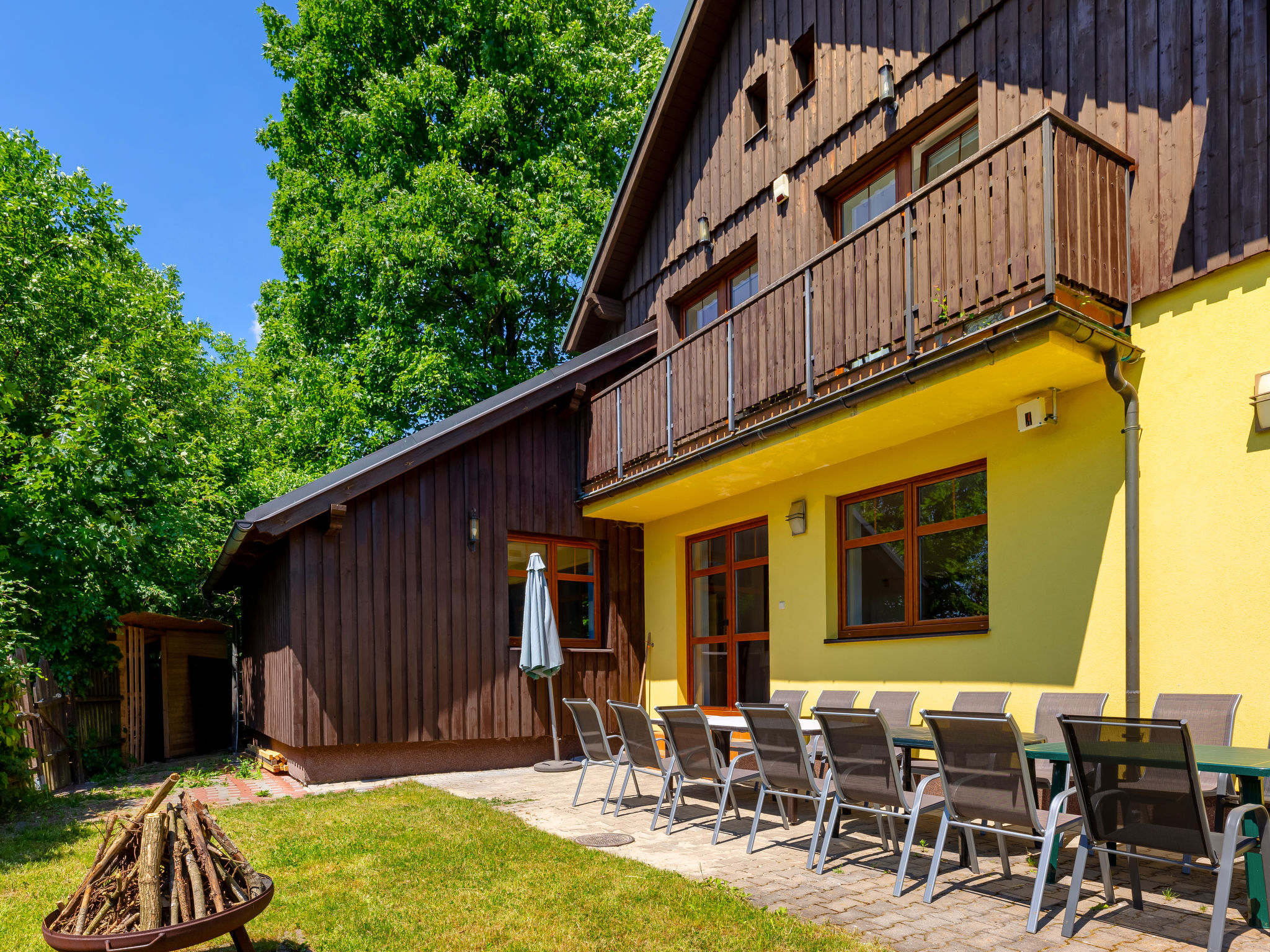 Photo 33 - Maison de 6 chambres à Albrechtice v Jizerských horách avec piscine privée et vues sur la montagne