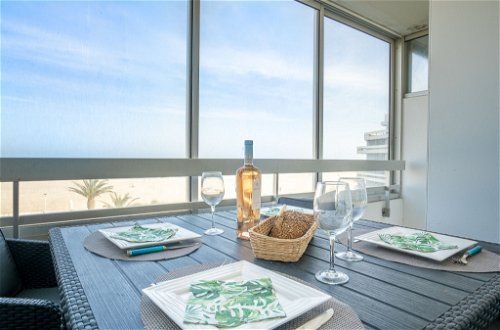 Foto 1 - Apartamento de 1 habitación en Canet-en-Roussillon con vistas al mar