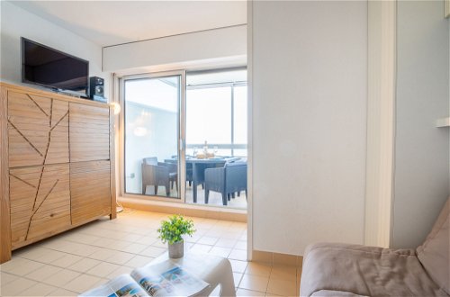Foto 3 - Apartamento de 1 quarto em Canet-en-Roussillon com vistas do mar