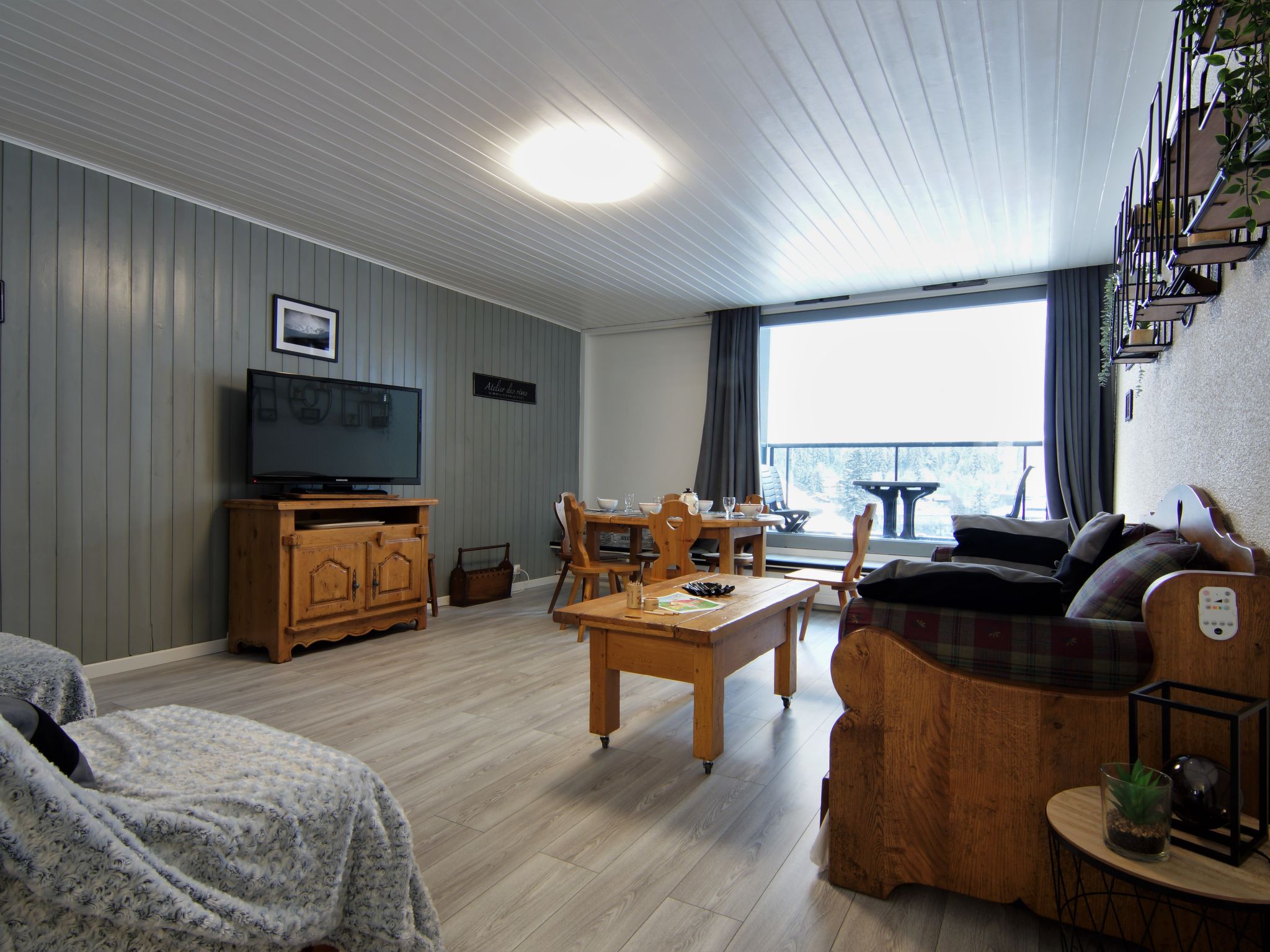 Foto 2 - Appartamento con 1 camera da letto a Chamonix-Mont-Blanc con vista sulle montagne