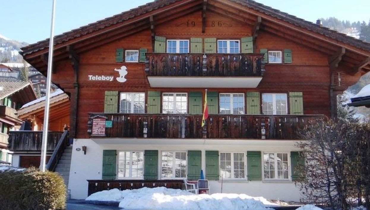 Apartamento de 1 quarto em Lenk - Foto 1