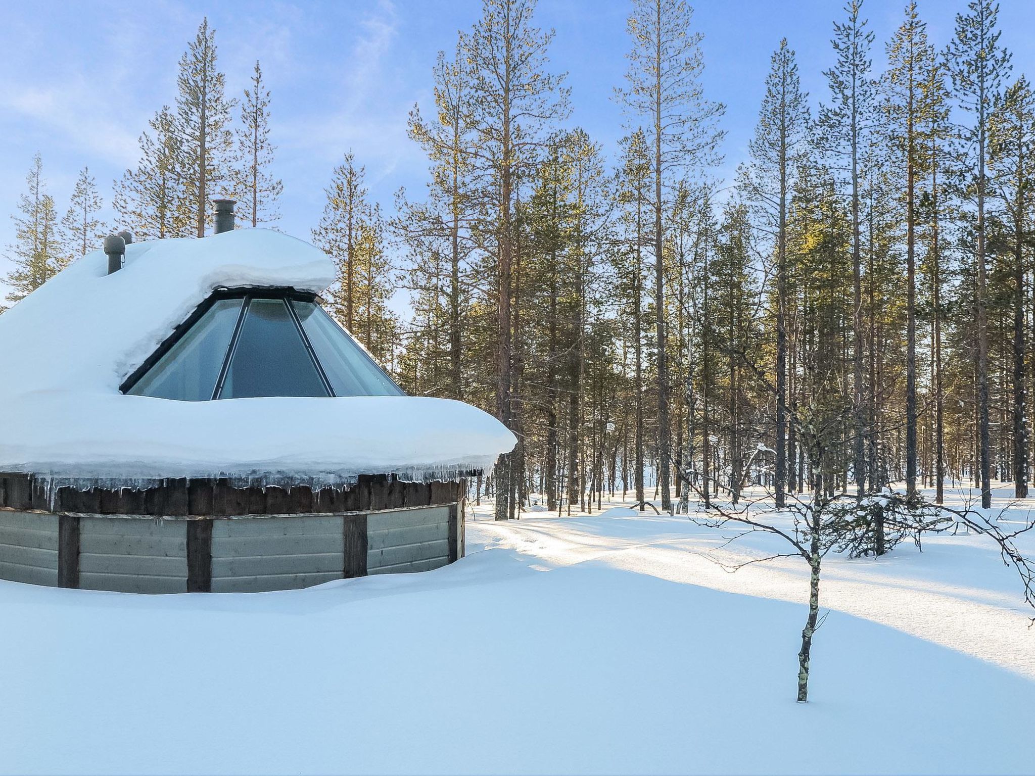 Foto 8 - Haus mit 1 Schlafzimmer in Inari mit sauna und blick auf die berge