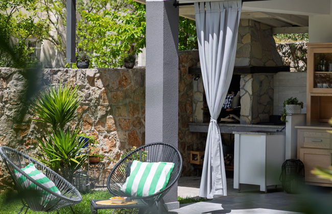 Casa de 5 quartos em Vinodolska Općina com piscina privada e jardim - Foto 56