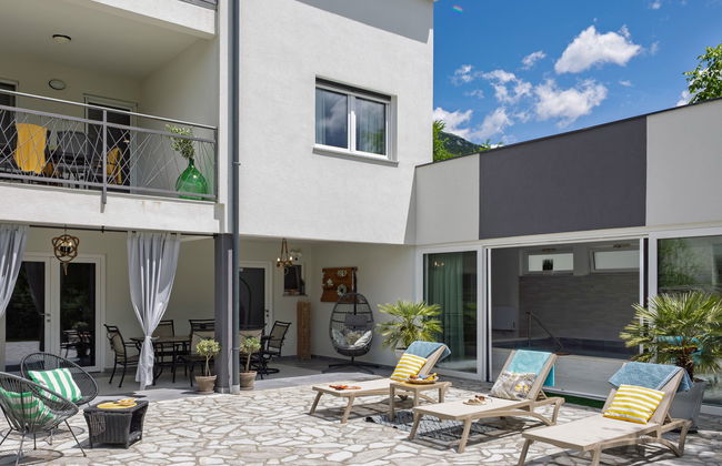 Casa de 5 quartos em Vinodolska Općina com piscina privada e jardim - Foto 47