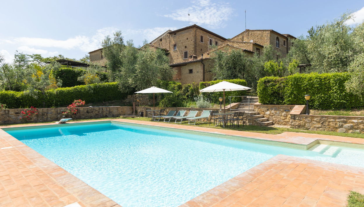 Appartement de 2 chambres à Poggibonsi avec piscine et jardin - Photo 1